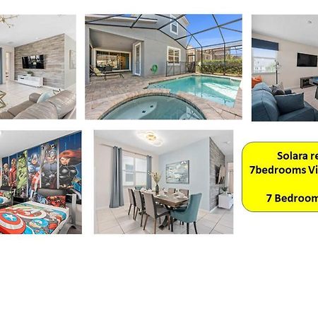 Modern Solara Villa With Pool, 7Bd Kissimmee Esterno foto