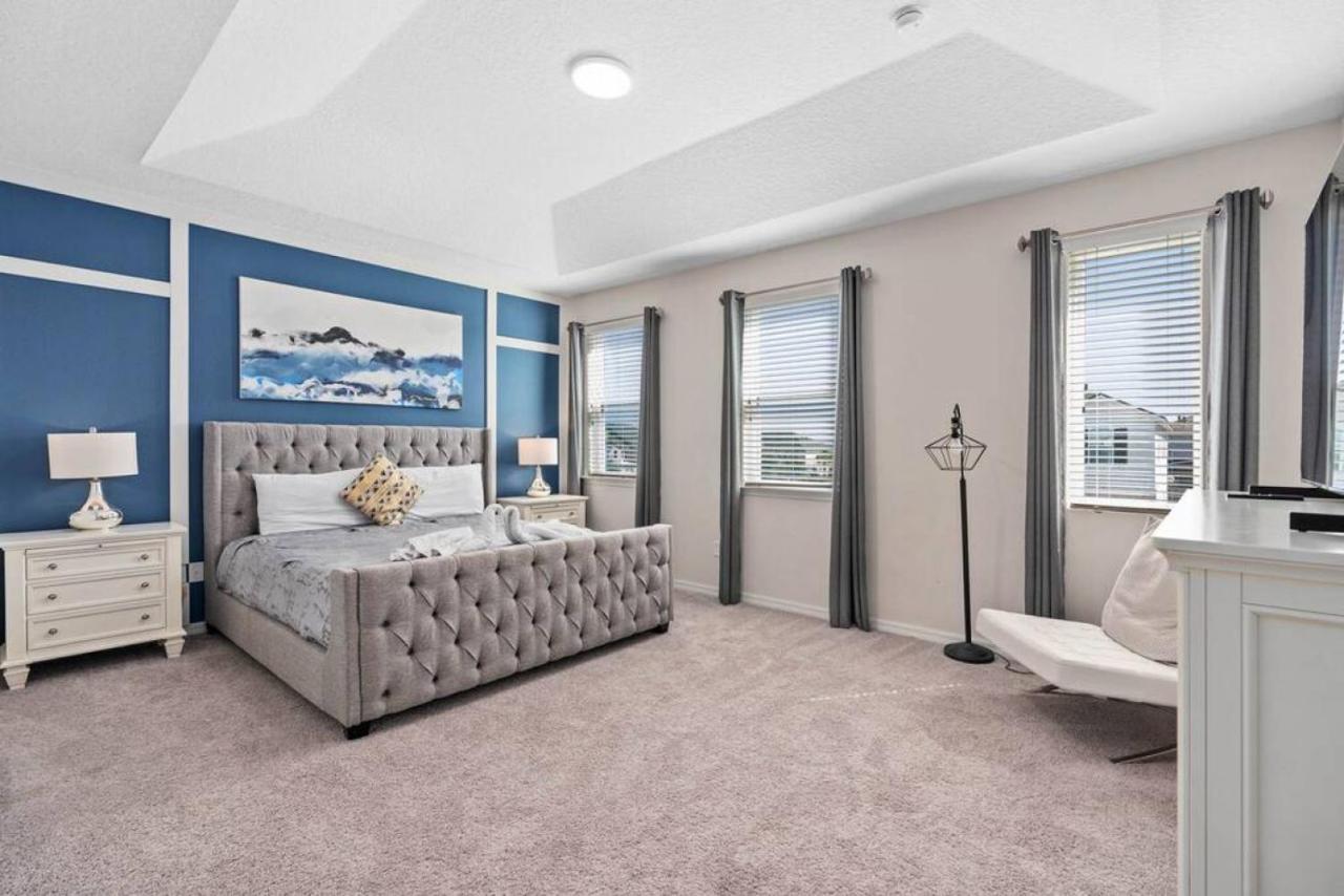 Modern Solara Villa With Pool, 7Bd Kissimmee Esterno foto